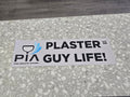PLASTER GUY LIFE!